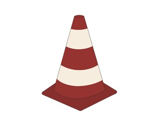 Traffic/Construction Cone Cookie Cutter