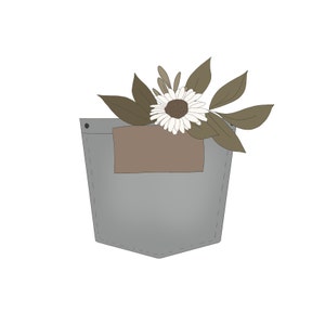 Floral Pocket Cookie Cutter
