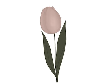 Tulip Stem Cookie Cutter