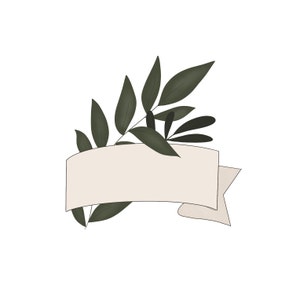 Greenery Scroll Cookie Cutter
