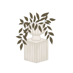 Tall Planter Cookie Cutter