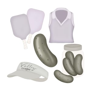 Pickleball Cookie Cutters