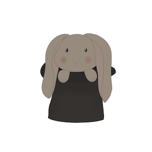 Bunny Magician Cookie Cutter