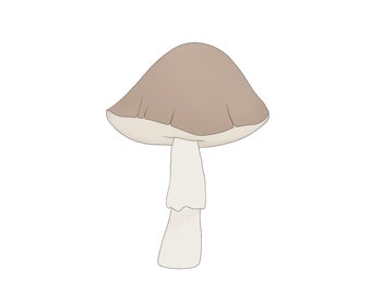 Tall Mushroom Cookie Cutter