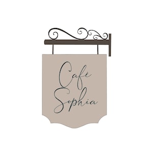 Sophia Sign Cookie Cutter