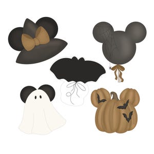 Mini Halloween Mouse Cookie Cutters