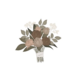 Bridal Bouquet Cookie Cutter