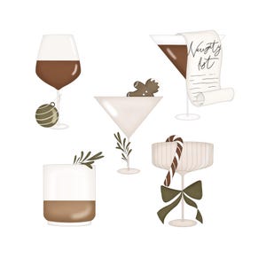 Emporte-pièces cocktail de Noël