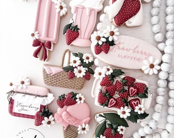 Strawberry Summer Cookie Cutters