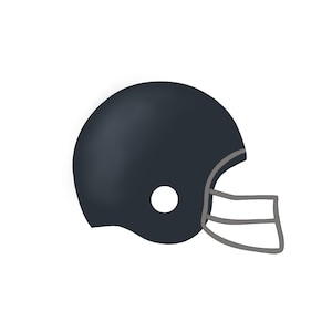 Football Helmet Cookie Cutter