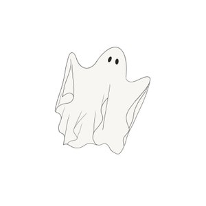 Ghost 4 Halloween Cookie Cutter