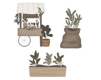 Garden Market Cookie Cutters