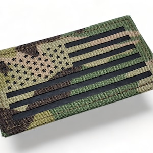 United States Flag Velcro® Patch - 3.5&#39;&#39;x2&#39;&#39; - 70 fabrics & 21 backings options