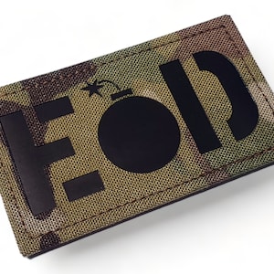 EOD con parche Bomb Velcro® - 3.5''x2'' - 70 telas y 21 opciones de respaldo