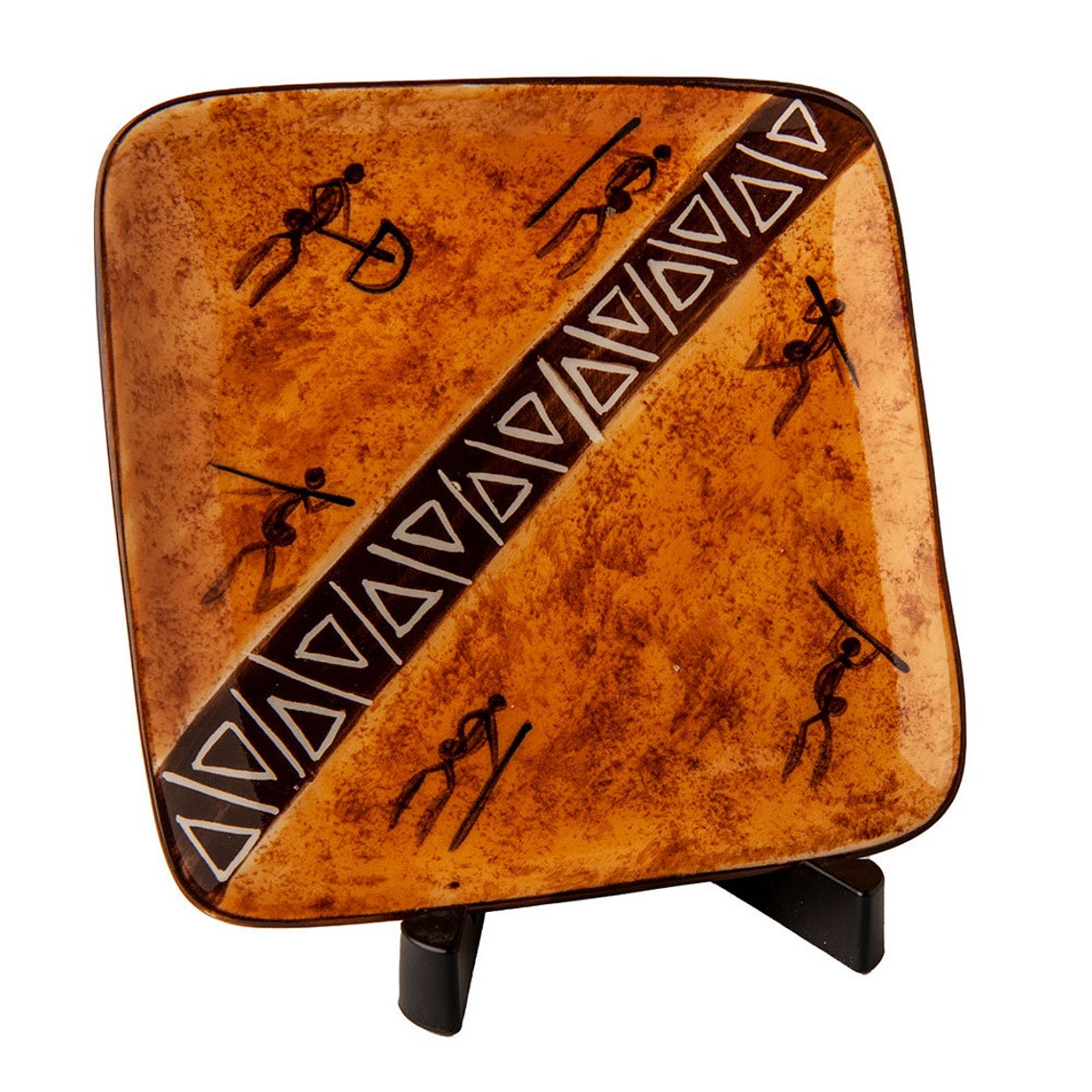 Fairtrade Colourful Ceramic Dinnerware African Print San Etsy