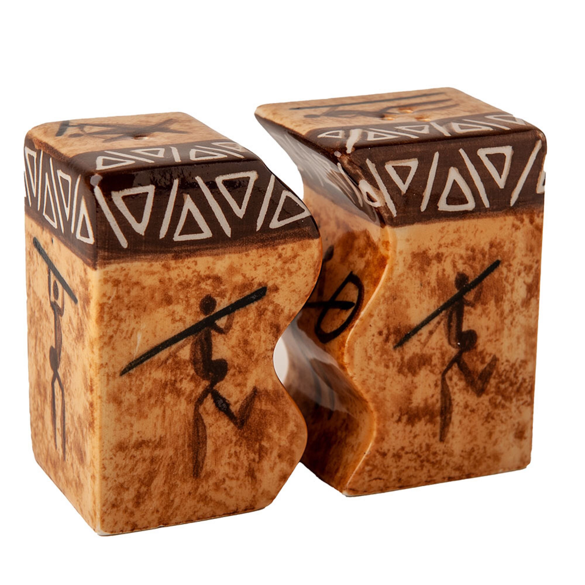 Fairtrade Colourful Ceramics – African Print San People Design