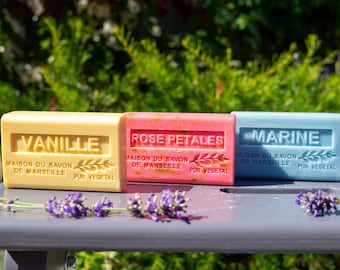 French Soap - Savon de Marseille Soap with Organic Shea Butter 125g Bars