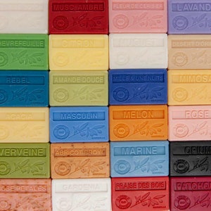 French Soap - Savon de Marseille Soap with Organic Argan Oil 100g Bars