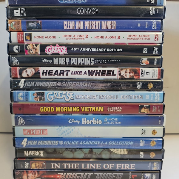 Choose your own dvd assortment