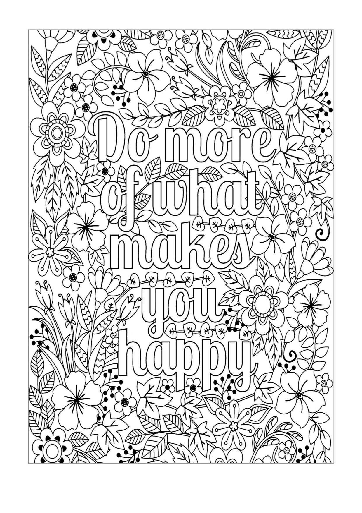 Self Love Coloring Pages - Etsy