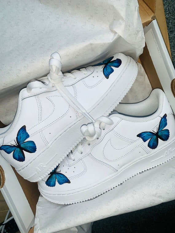 Blue Butterfly AF1 | Etsy
