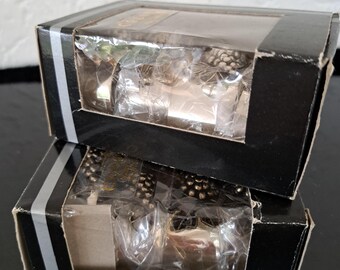 ヴィンテージ シルバー プレート ナプキン ホルダー 4 個セット