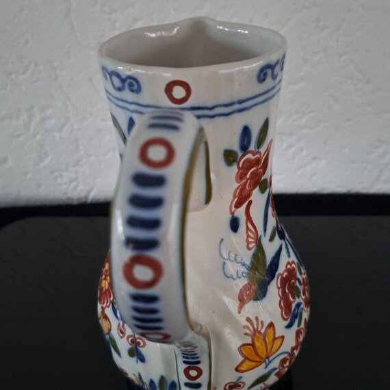 Royal Tichelaar Makkum リブ付き多色水/ワイン水差し花瓶 - Etsy 日本