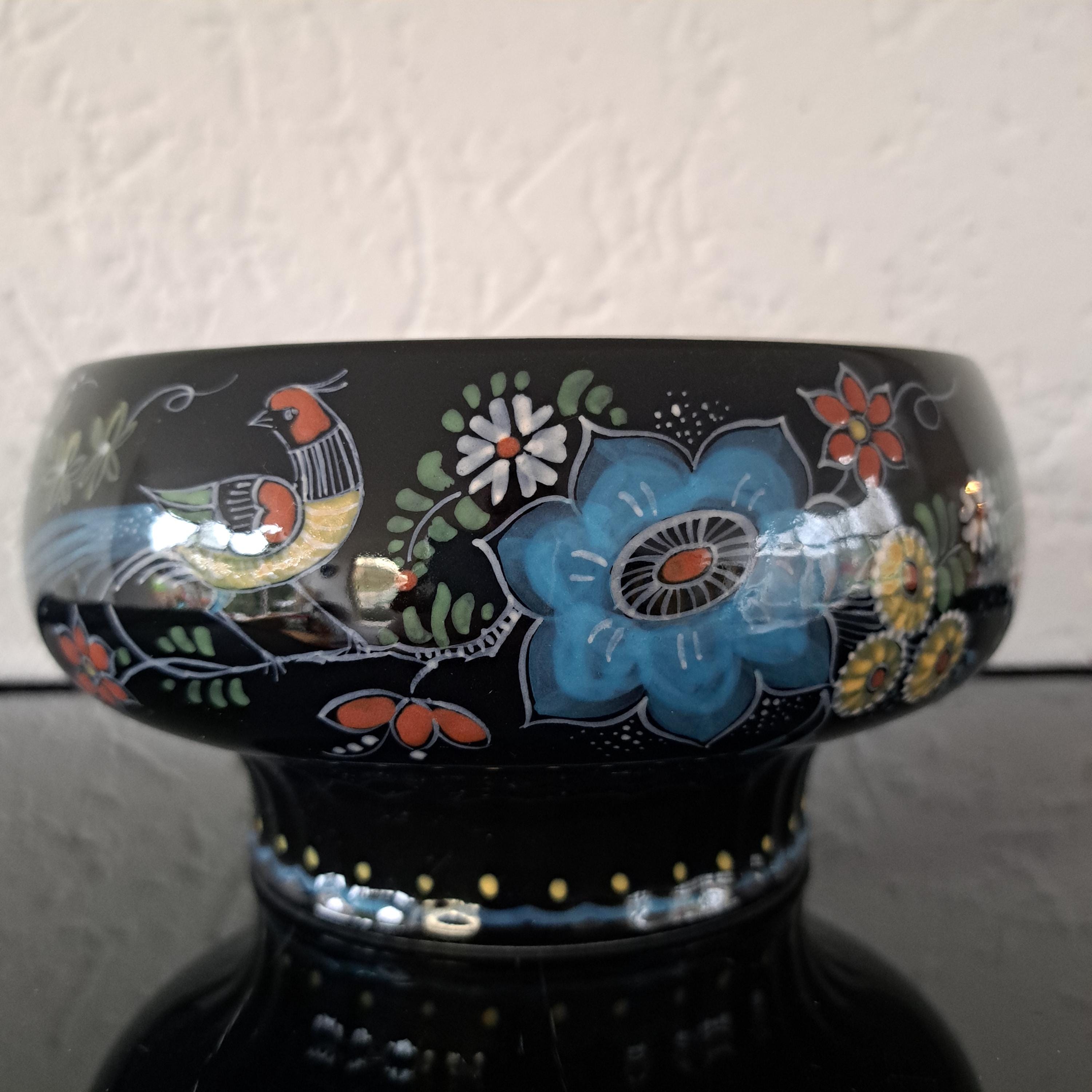 Royal delft pottery - Etsy 日本 ロイヤルデルフト 手描きタイル 鳥