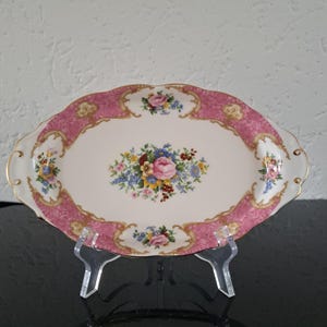Royal Albert - Lady Carlyle - bone china oval platter