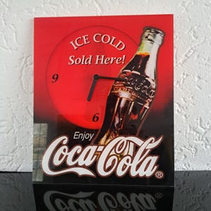 Vintage Coca Cola Coke clock
