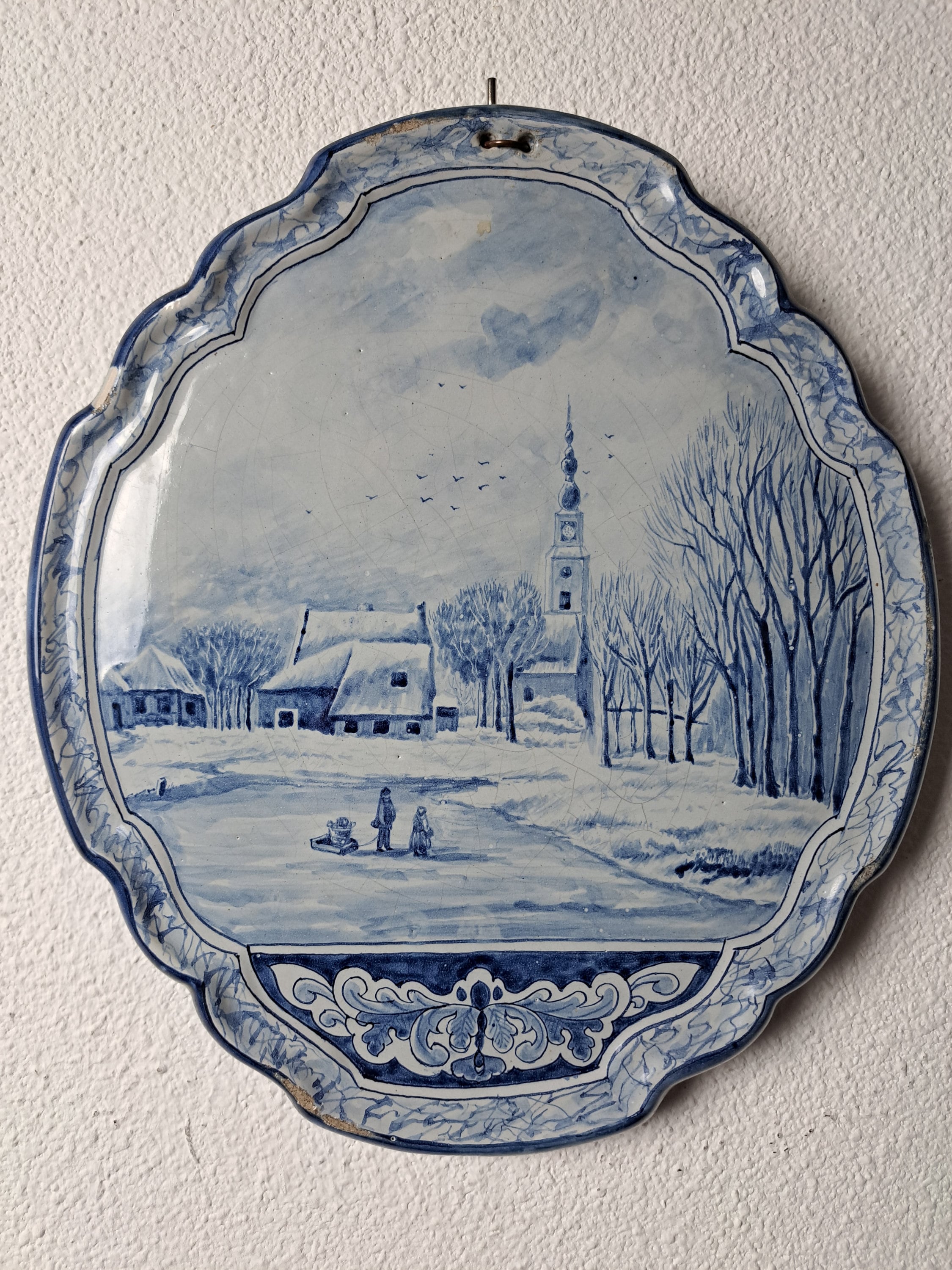 ロイヤル ティチェラール マックム デルフト ブルー デルフトウェア