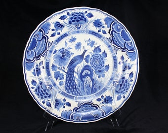 De Porceleyne Fles (Royal Delft) Delfter Blauer Pfauenleger (1923)