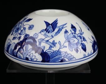 De Porceleyne Fles (Royal Delft) Delft blue candle holder (1999)