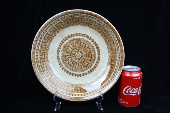 Set of 9 Vintage Japanese SS Crown/ Yamasho 'goudkust' Brown-creme