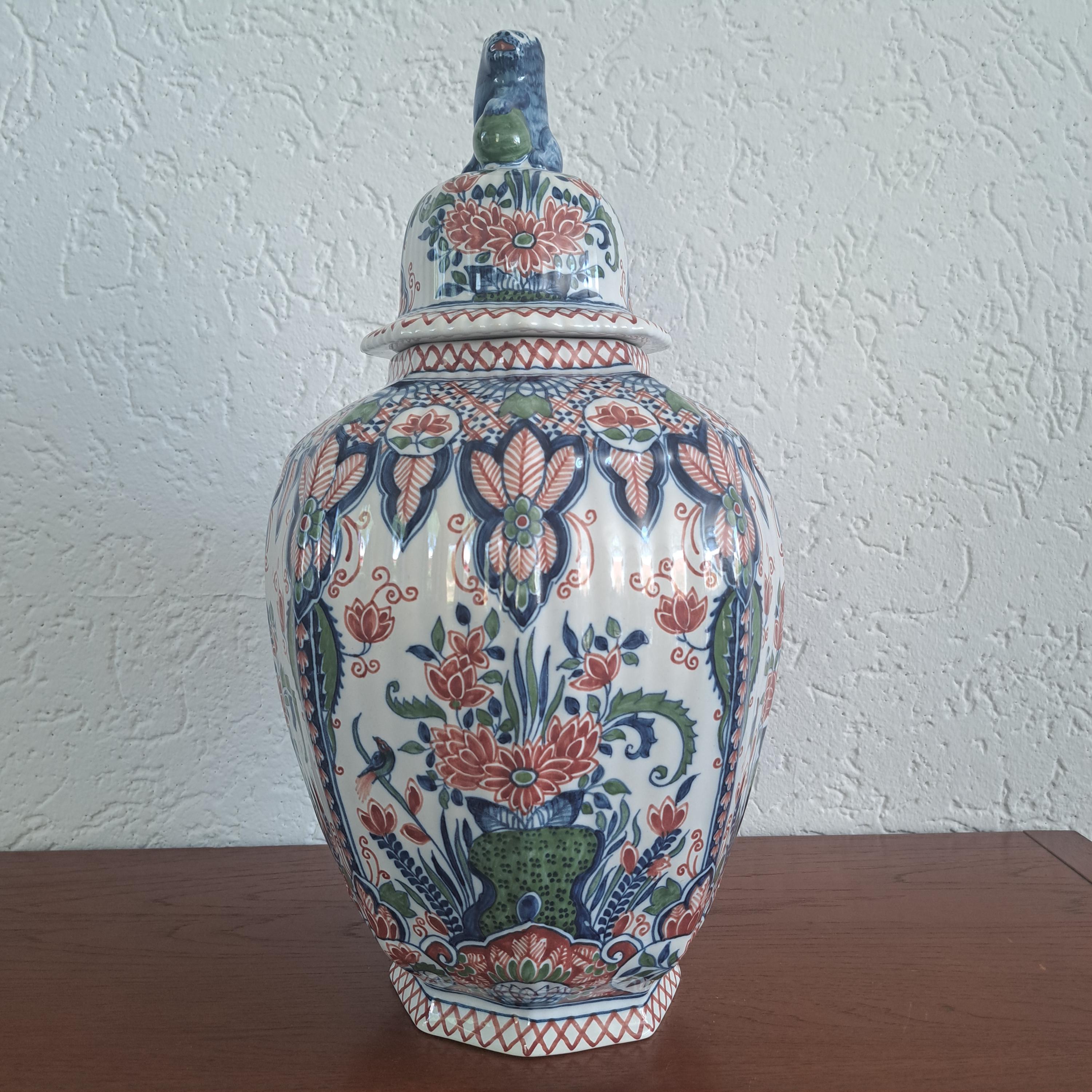 Tichelaar Makkum Vase - Etsy