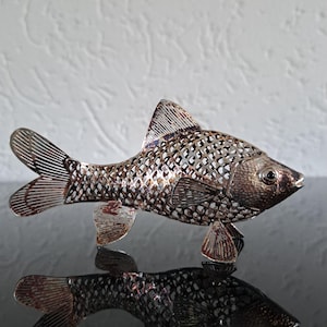 Christofle France Lumiere d&#39;argent silver fish