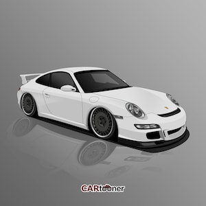 Custom Car Digital Drawing, Vector Car Illustration Customized Cartoon Car Drawing, Car Art, Car Guy Gift, For Boyfriend, thanksgiving