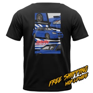 Subaru Impreza WRX STI Shirt: Automotive JDM Car Enthusiast Tee