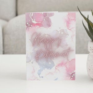 Printable Retirement Card, Printable Congratulations Card, Retirement Card, Printable Retirement, Happy Retirement, Printable Card