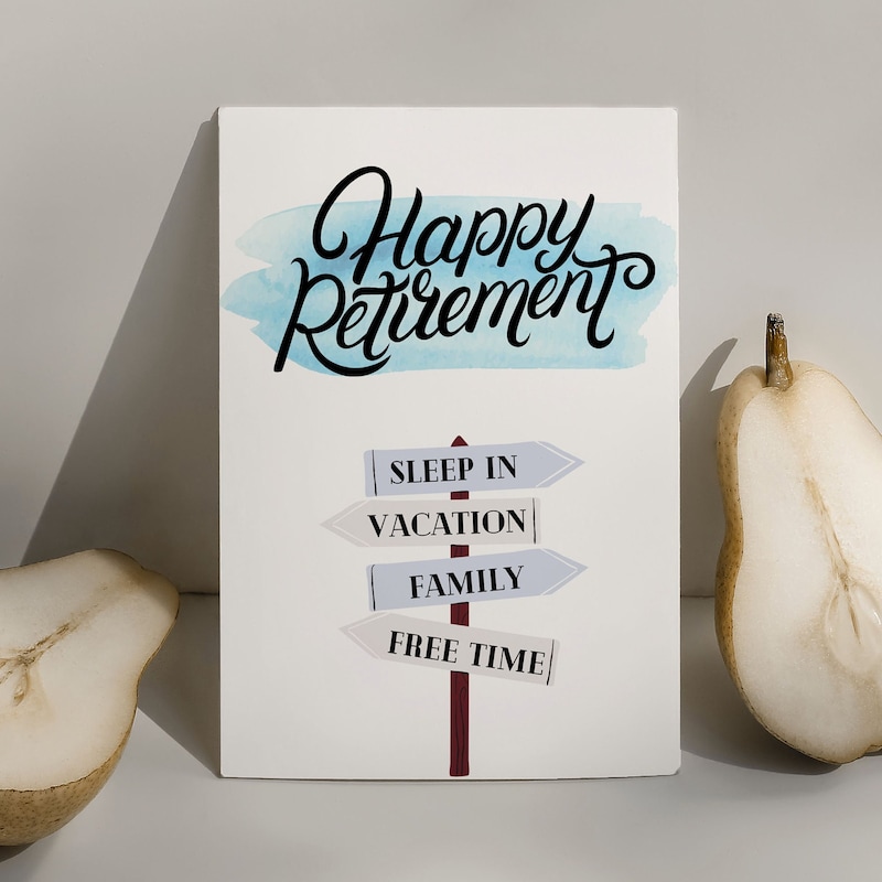 Retirement Cards Etsy