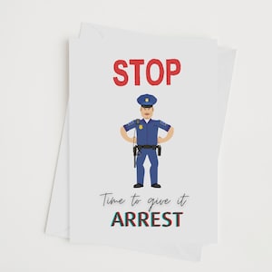 Carte de retraite de la police, carte de retraite de la police imprimable, souhaits de retraite de l'agent de police imprimable, carte de retraite de l'application de la loi