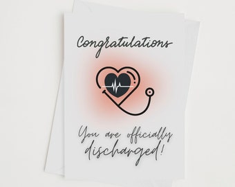 Nurse Retirement Card, Printable Doctor Retirement Card, Printable Congratulations Card, Printable Retirement Card, Card for Retiring Doctor