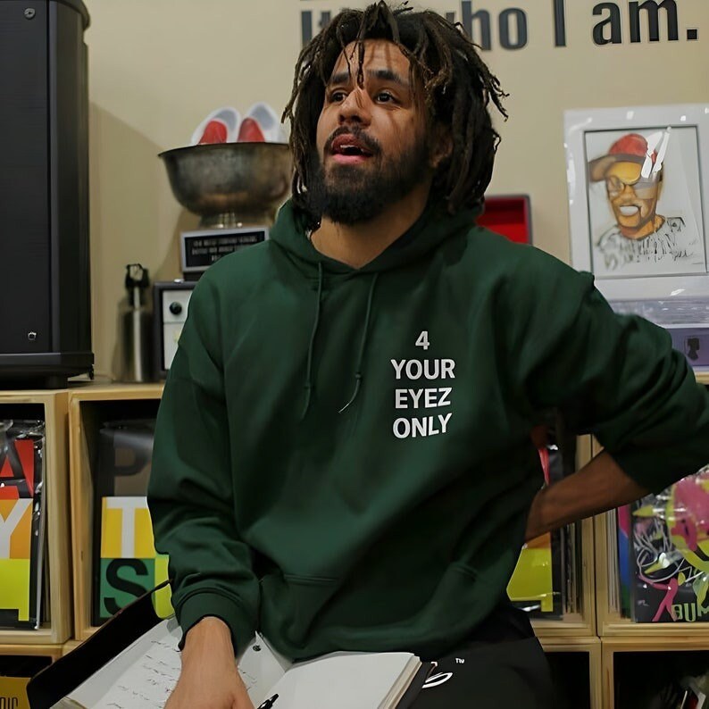 4 your eyez clearance only green hoodie