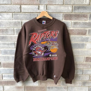Vintage Style Mitchell and Ness Toronto Raptors Finals NBA Tshirt Hoodie Crewneck  Sweatshirt Reprinted Full Color Full Size Gifts for NBA Fans - Dingeas