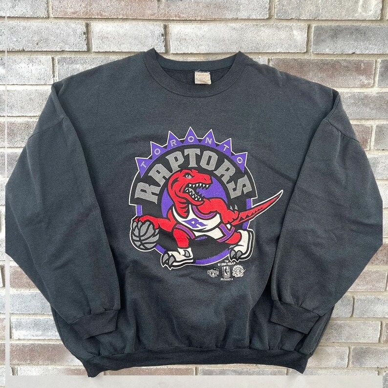 Toronto Raptors Vintage NBA Ugly Christmas Sweater Sport Grey / 3XL
