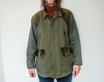 Vintage Colamtiss Hunting Jacket M 80s French Green Zip - Etsy