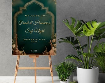 Qawwali Night Welcome Sign, Custom Qawali Event, Qawwali Party Invitation, Qawaali Poster, Sufi Night, Desi Music Night