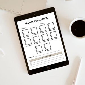 Digital Reading Journal, Book Review & Library Tracker, Digital Reading ...