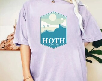 Hoth Echo Base Shirt, Star Wars Inspired Shirt, Disneyland Hoth Planet T-Shirt, Disney Family Vacay Shirts, Disney Family Star Wars Location
