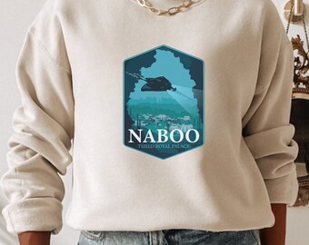 Star Wars Naboo Inspired Shirt Theed Royal Palace,  Disneyland Naboo Planet Sweatshirt, Disney Family Shirts, Disney Star Wars Park Location